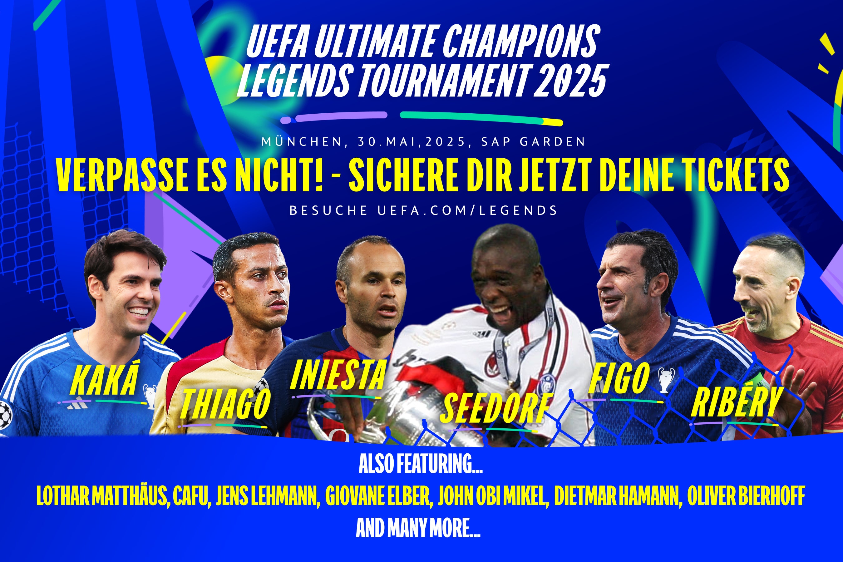 Tickets zum Ultimate Champions Legends Tournament 2025