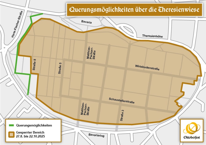 Querung der Theresienwiese