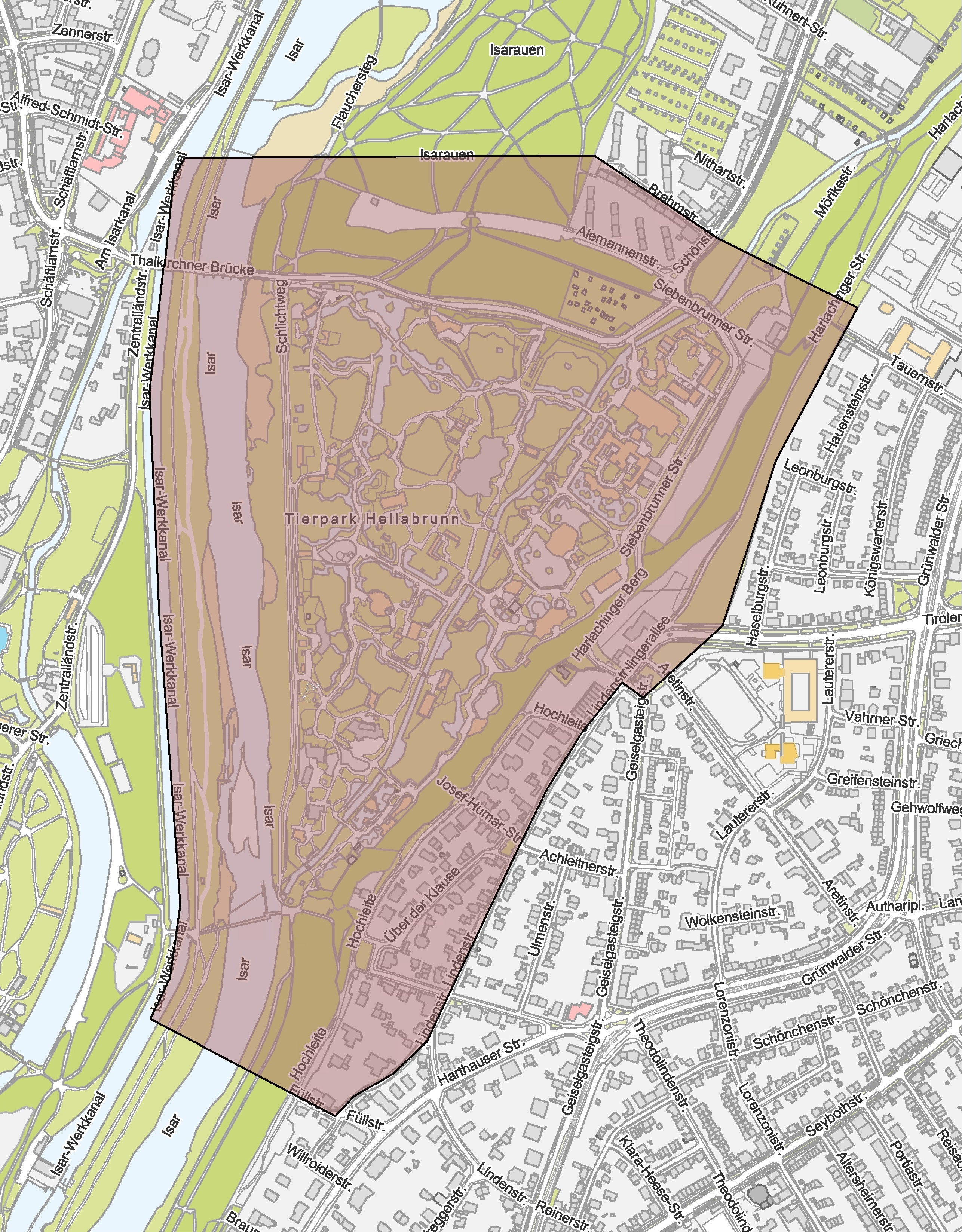 Tierpark Hellabrunn - Feuerwerk-Verbotszone