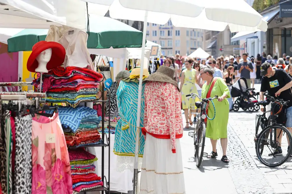 Kunsthandwerkermarkt auf dem Stadtgeburtstag 2025