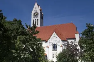 Die Erlöserkirche in Schwabing