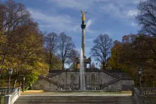 Friedensengel in Bogenhausen