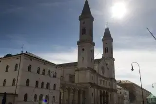 Die Ludwigskirche in der Maxvorstadt