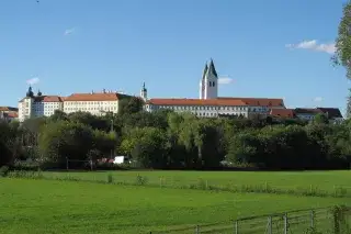 Blick auf den Freisinger Domberg Blick auf den Freisinger Domberg