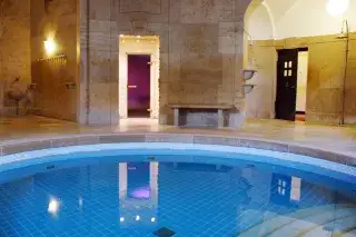 Der Saunabereich im Müller'schen Volksbad lädt zum Entspannen ein
