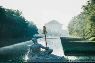 Großen Kaskade am Schloss Nymphenburg Großen Kaskade am Schloss Nymphenburg