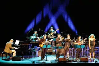 20210128_Gasteig Nachwuchsmusiker der Hochschule für Musik und Theater auf der Bühne des Gasteigs