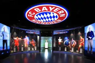 Die Hall of Fame in der FC Bayern Erlebniswelt