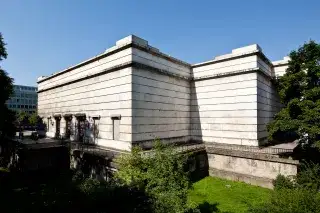 Das Haus der Kunst von außen Das Haus der Kunst von außen