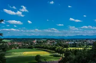 Panorama von Ebersberg