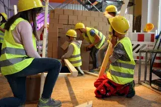 2018 wurde im Kinder- und Jugendmuseum eifrig gewerkelt