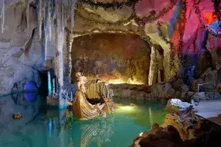 Venusgrotte beim Schloss Linderhof Venusgrotte beim Schloss Linderhof
