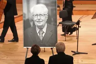 Trauerfeier für Alt-OB Hans-Jochen Vogel im Gasteig