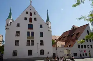 Der Sankt-Jakobs-Platz in München