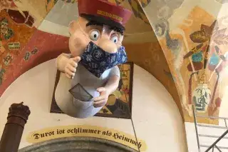 Engel Aloisius im Hofbräuhaus München Engel Aloisius im Hofbräuhaus München