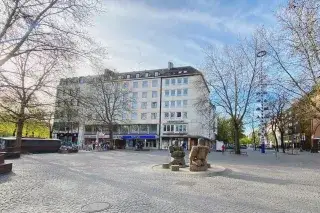 Der Rotkreuzplatz in München