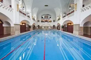 Das Müller'sche Volksbad im Münchner Stadtteil Haidhausen Das Müller'sche Volksbad im Münchner Stadtteil Haidhausen