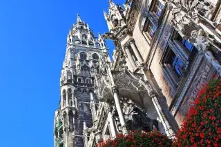 Das Neue Rathaus am Münchner Marienplatz