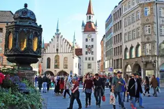 Der Münchner Marienplatz