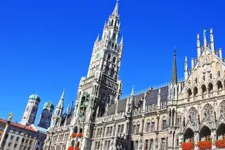 Der Münchner Marienplatz