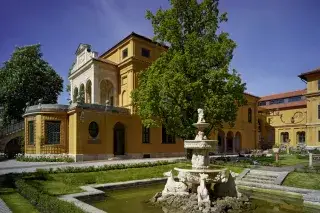 Das Lenbachhaus im Sommer