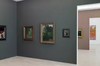 Ausstellungsraum im Lenbachhaus Ausstellungsraum im Lenbachhaus