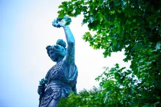 Bavaria-Statue an der Theresienwiese Bavaria-Statue an der Theresienwiese