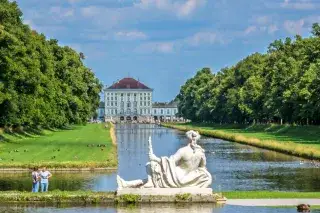 Kanal im Nymphenburger Schlosspark