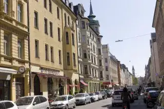 Schellingstraße im Univiertel Schellingstraße im Univiertel
