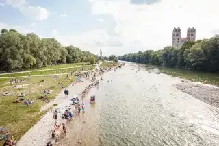Sommer an den Isarauen Sommer an den Isarauen