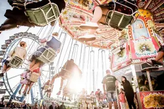 Kettenkarussell auf dem Oktoberfest