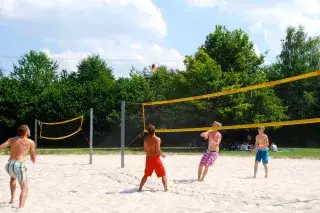 Beachvolleyball am Feringasee