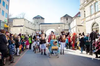 Faschingsumzug der Damischen Ritter am 19.2.2017