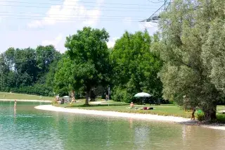 Sommer am Unterschleißheimer See in München