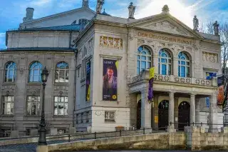 Prinzregententheater im Winter Prinzregententheater im Winter