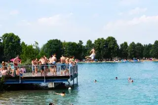 Lußsee im Sommer