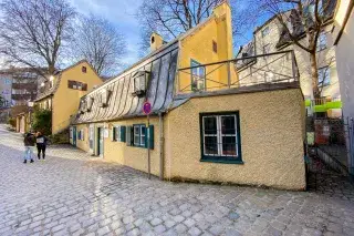 Die Herbergshäusl an der Kreppe in Haidhausen Die Herbergshäusl an der Kreppe in Haidhausen