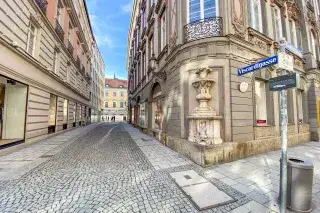 Die Viscardigasse nahe der Feldherrnhalle, auch Drückeberger-Gassl genannt Die Viscardigasse nahe der Feldherrnhalle, auch Drückeberger-Gassl genannt