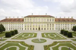 20210401_5_1_Schleissheim-Neues-Schloss-Westfassade_ Bayerische-Schloesserverwaltung Neues Schloss Schleißheim, Außenansicht.