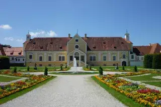 20210401_5_2_Schleissheim-Altes-Schloss_Bayerische-Schloesserverwaltung Altes Schloss Schleißheim, Außenansicht.