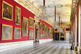 Große Galerie im Neuen Schloss Schleißheim.