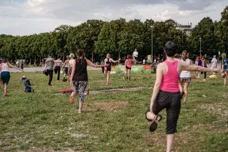 Fit im Park auf der Theresienwiese Fit im Park auf der Theresienwiese