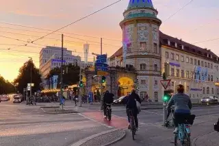 Abends am Stiglmaierplatz