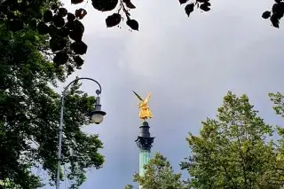 Friedensengel in Bogenhausen Friedensengel in Bogenhausen