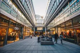 Shoppen in den Fünf Höfen Shoppen in den Fünf Höfen