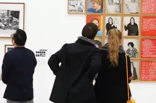 Besucher im Haus der Kunst Besucher im Haus der Kunst