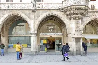 Münchner Stadtinformation für Touristen im Rathaus Münchner Stadtinformation für Touristen im Rathaus