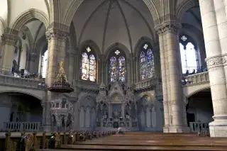 Die Lukaskirche von innen Die Lukaskirche von innen