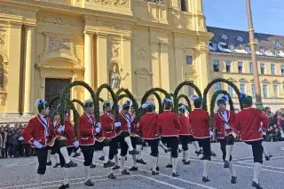 Schäfflertanz am Odeonsplatz 2019