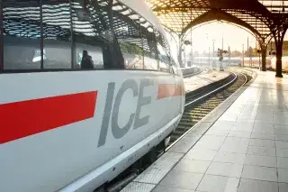 ICE am Hauptbahnhof